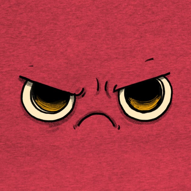 Grumpy Face by natebear